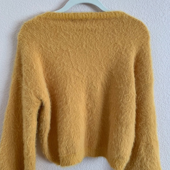 Zaful Mustard Mohair Sweater - Picture 6 of 6